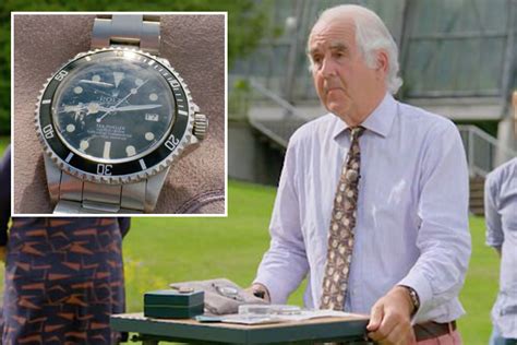 man with rolex on antiques roadshow|Antiques Roadshow most expensive watch.